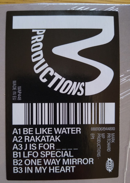 Mark Pritchard - MP Productions - EP1 | Warp Records (WAP448) - 3 Mark Pritchard - MP Productions - EP1 | Warp Records (WAP448) - 3