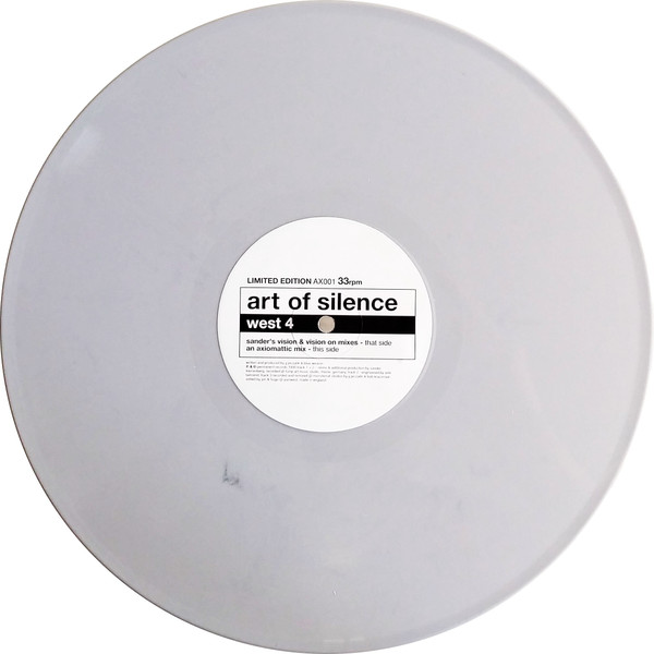 Art Of Silence - West 4 | Axiomattic Records (AX001) - 3