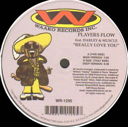 Players Flow Featuring Deep House Dons - Really Love You | Waako Records (WR-1295)