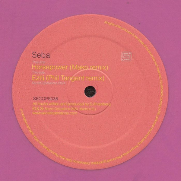 Seba - Ingaro Remixes 2 | Secret Operations (SECOPS038) Seba - Ingaro Remixes 2 | Secret Operations (SECOPS038)