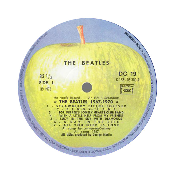 The Beatles - 1967-1970 | Apple Records (DC 19/20) - 3