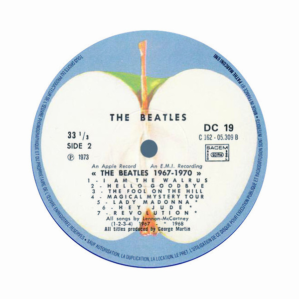 The Beatles - 1967-1970 | Apple Records (DC 19/20) - 4