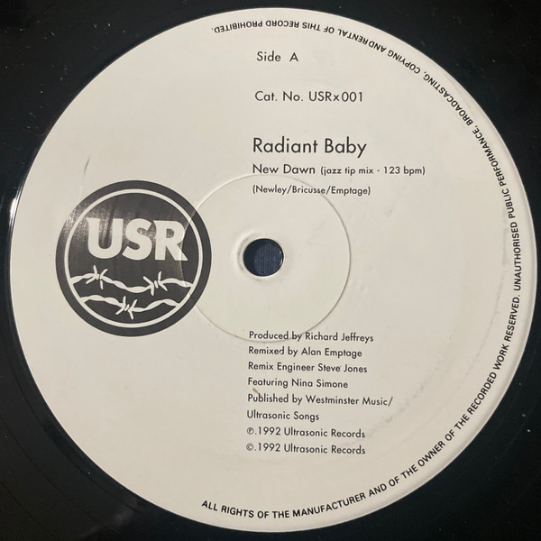 Radiant Baby Featuring Nina Simone - New Dawn | Ultrasonic Records (USRx001) - 3 Radiant Baby Featuring Nina Simone - New Dawn | Ultrasonic Records (USRx001) - 3