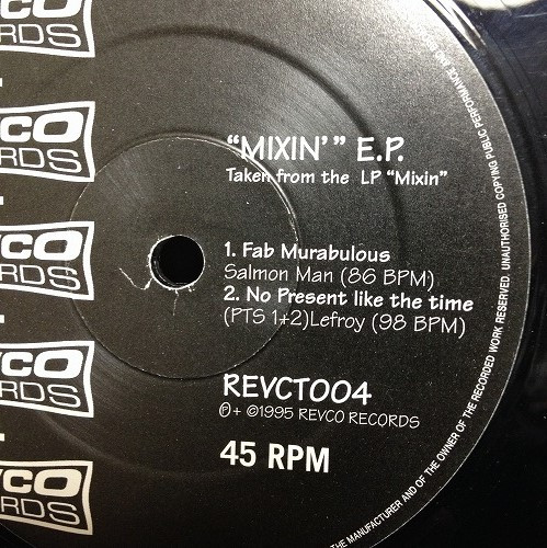 Various - "Mixin'" E.P. | Revco Records (REVCT004)