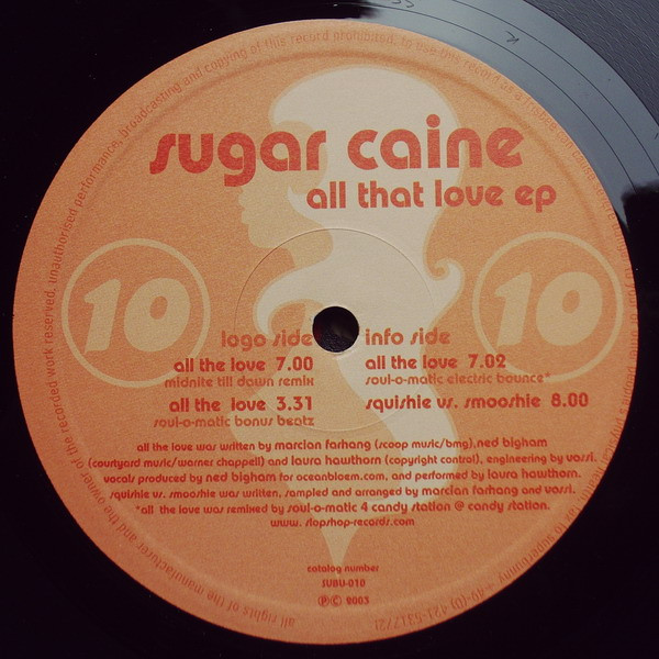 Sugar Caine - All That Love | Superbunny Recordings (SUBU-010)