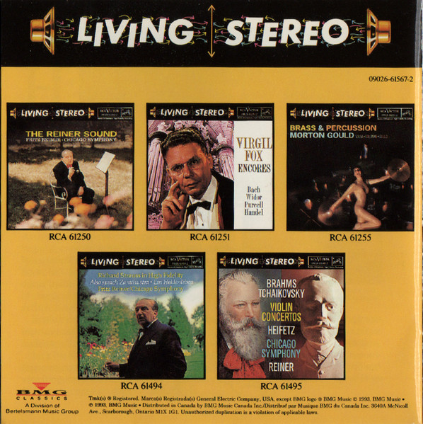 Various - Living Stereo - Audiophile Sampler | RCA (09026-61567-2) - 4 Various - Living Stereo - Audiophile Sampler | RCA (09026-61567-2) - 4