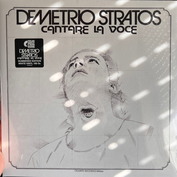 Demetrio Stratos - Cantare La Voce | Cramps Records (19658704351)