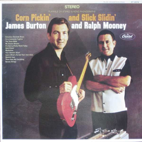 James Burton And Ralph Mooney - Corn Pickin' And Slick Slidin' | Capitol Records (1550751)