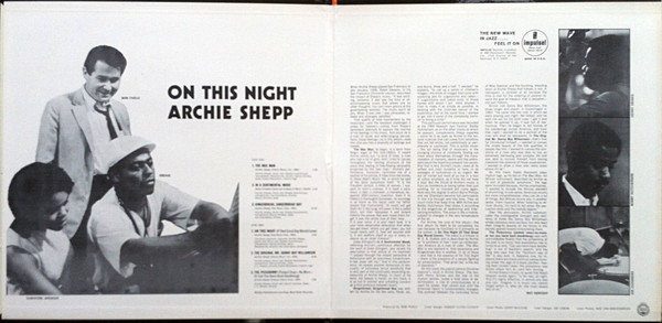 Archie Shepp - On This Night | Impulse! (A-97) - 2
