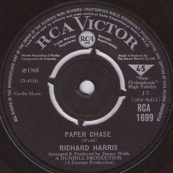 Richard Harris - MacArthur Park | RCA Victor (RCA 1699) - 2