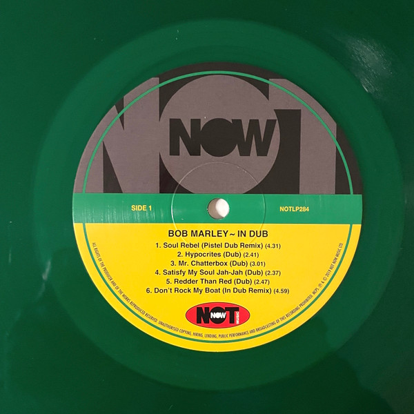 Bob Marley - In Dub | Not Now Music (NOTLP284) - 2