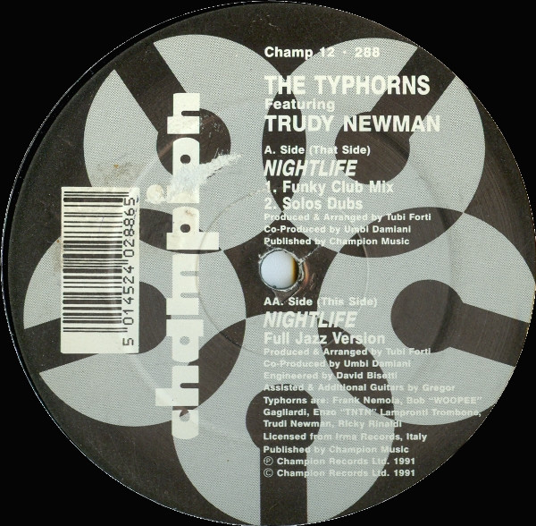 Typhorns - Nightlife | Champion (Champ 12 · 288) - 3