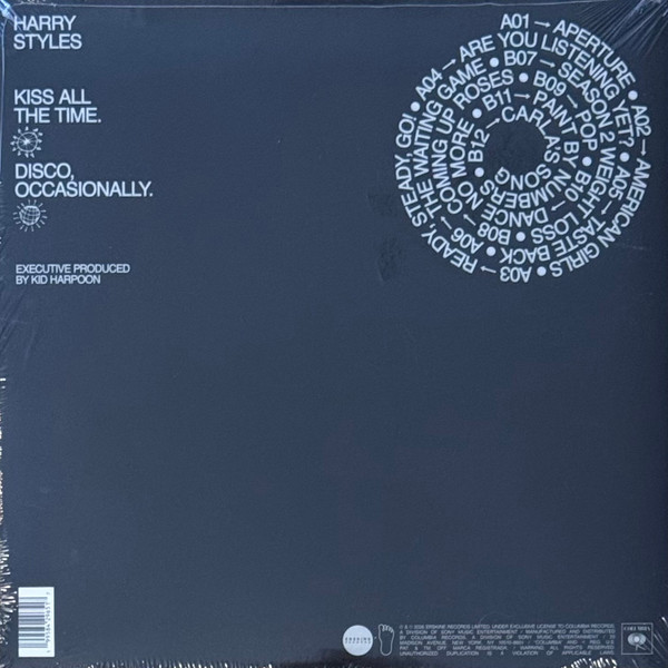 Harry Styles - Kiss All The Time. Disco, Occasionally. | Columbia (19958429651) - 2