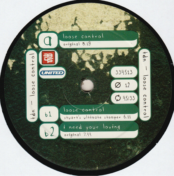 TDN - Loose Control | 3345 Recordings (334513) - 3