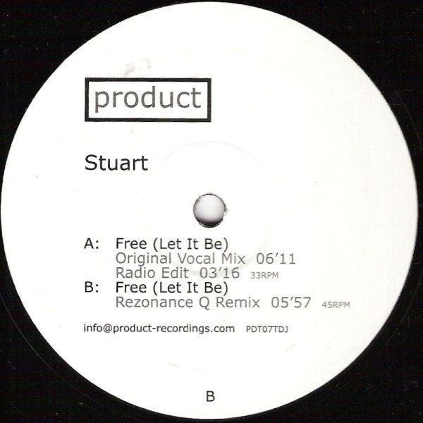 Stuart - Free (Let It Be) | Product Recordings (PDT07TDJ) - main Stuart - Free (Let It Be) | Product Recordings (PDT07TDJ) - main