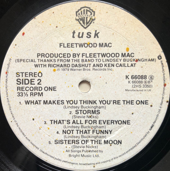 Fleetwood Mac - Tusk | Warner Bros. Records (K66088) - 4