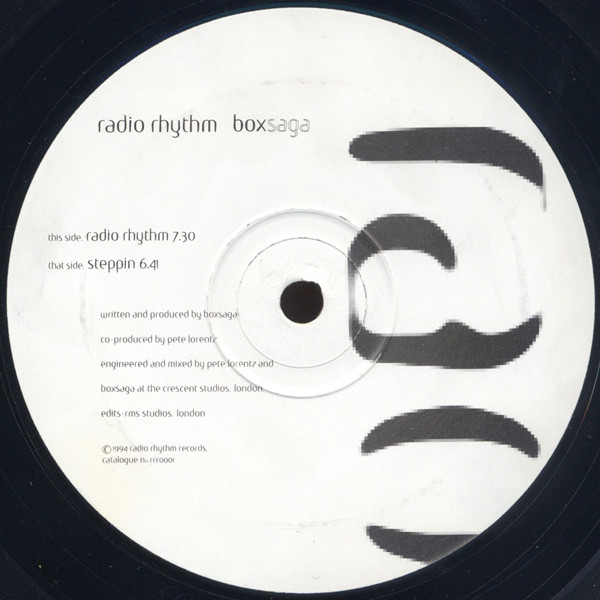 Boxsaga - Radio Rhythm | Radio Rhythm Records (rrr0001)