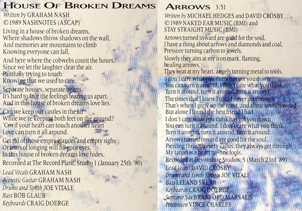 Crosby, Stills & Nash - Live It Up | Atlantic (7567-82107-1) - 9