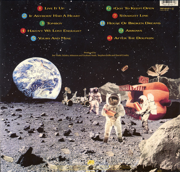 Crosby, Stills & Nash - Live It Up | Atlantic (7567-82107-1) - 2