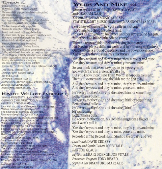 Crosby, Stills & Nash - Live It Up | Atlantic (7567-82107-1) - 7