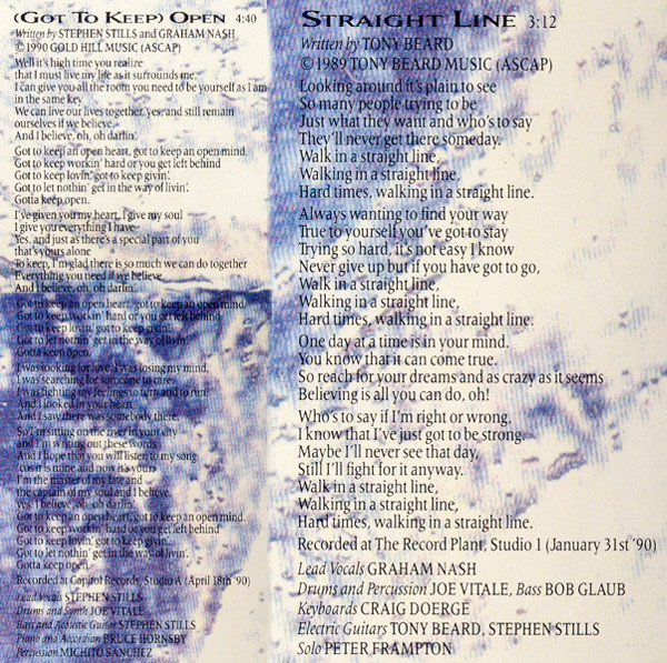 Crosby, Stills & Nash - Live It Up | Atlantic (7567-82107-1) - 8