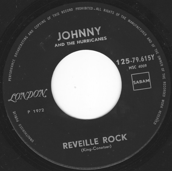 Johnny And The Hurricanes - Reveille Rock | London Records (125 79.615 y) - 3