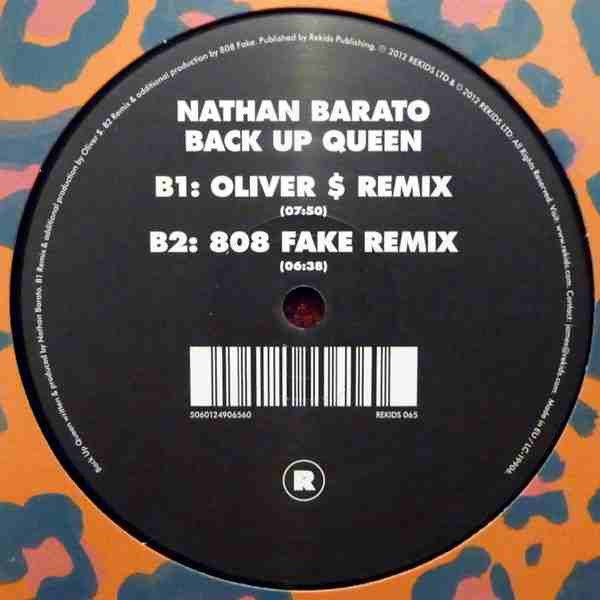 Nathan Barato - Back Up Queen | REKIDS (REKIDS 065)