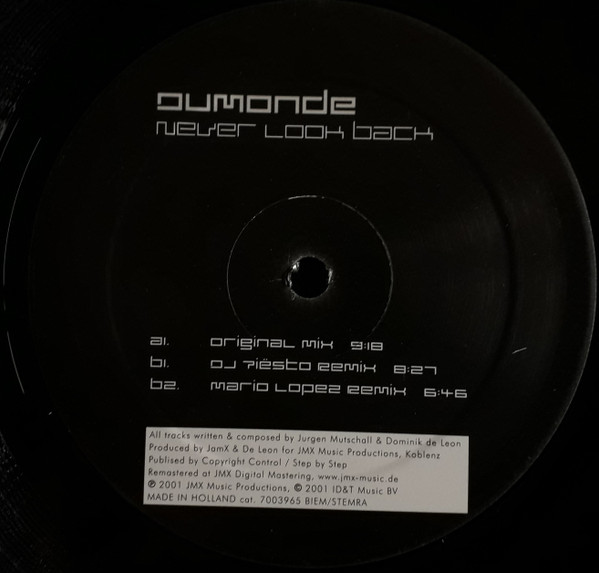 DuMonde - Never Look Back | ID&T (7003965) - 4 DuMonde - Never Look Back | ID&T (7003965) - 4