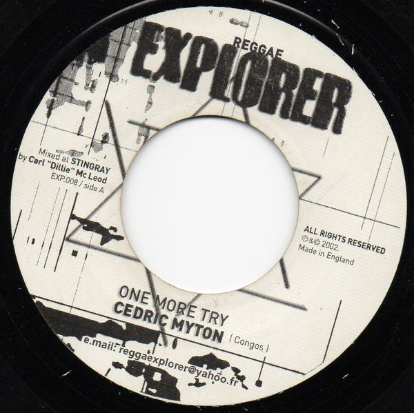 Cedric Myton - One More Try | Reggae Explorer (EXP.008)