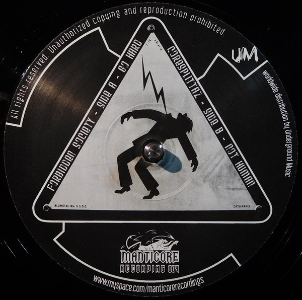 Forbidden Society / Coresplittaz - Go Hard / Not Human | Manticore Recordings (MANTICORE-004)