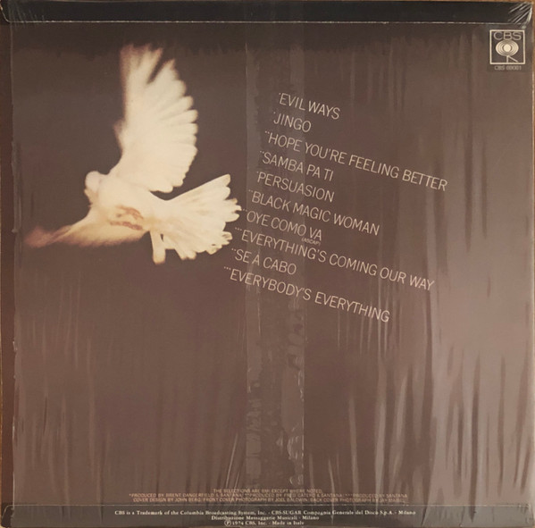 Santana - Santana's Greatest Hits | CBS (CBS 69081) - 2