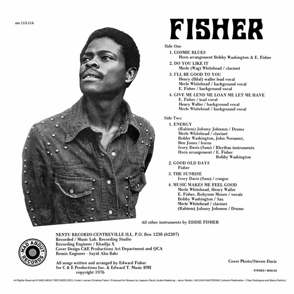 Eddie Fisher - Fisher | Mad About Records (MAR 096) - 3
