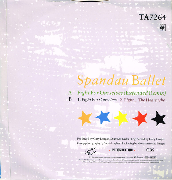 Spandau Ballet - Fight For Ourselves (Extended Remix) | Reformation (TA7264) - 2 Spandau Ballet - Fight For Ourselves (Extended Remix) | Reformation (TA7264) - 2