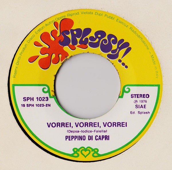 Peppino Di Capri - Non Lo Faccio Più | Splash (SPH 1023) - 4