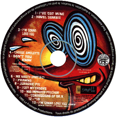 The Big Cheese All Stars - Prawns | Big Cheese Records (FR 351 CD) - 3