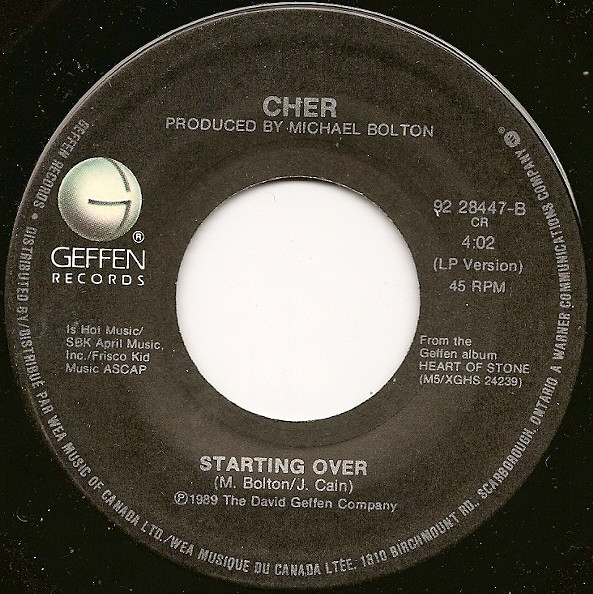 Cher - Just Like Jesse James | Geffen Records (92 28447)