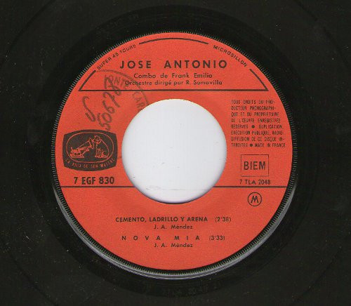 José Antonio Méndez - Este Es José Antonio | La Voix De Son Maître (EGF 830) - 3 José Antonio Méndez - Este Es José Antonio | La Voix De Son Maître (EGF 830) - 3