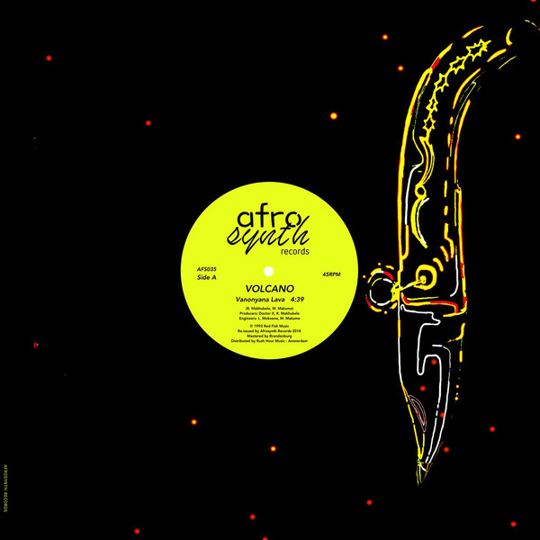 Volcano & The Beat Gangsters - Vanonyana Lava | Afrosynth Records (AFS035) - main