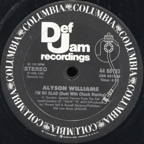 Alyson Williams - Sleep Talk | Def Jam Recordings (44 68193) - 4