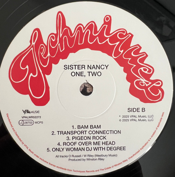 Sister Nancy - One, Two | Techniques (VPALWR52272) - 4
