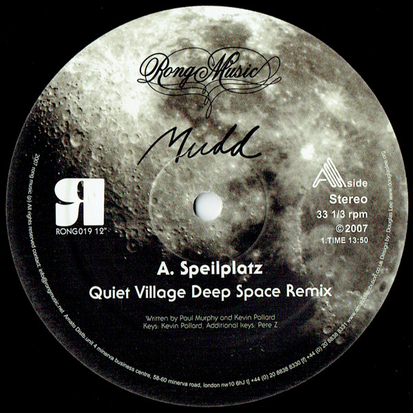 Mudd - Speilplatz (Quiet Village Deep Space Remix) | Rong Music (RONG 019) - main