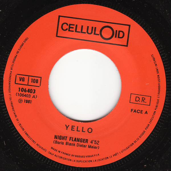 Yello - Night Flanger | Celluloid (106403) - 3