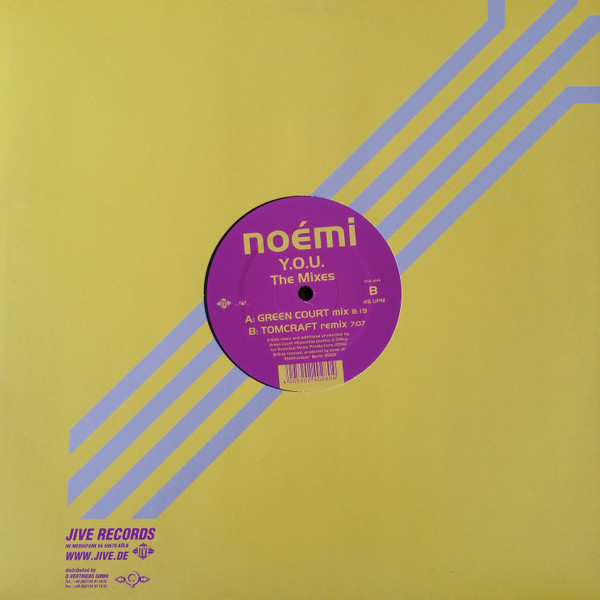 Noémi - Y.O.U. (The Mixes) | Jive (RTD 103.4028.0) - 2