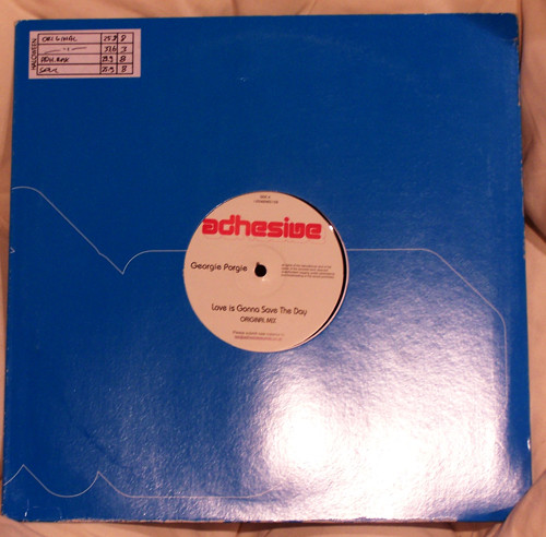 Georgie Porgie - Love Is Gonna Save The Day | Adhesive (1 2DJADHES 1 09) - 3