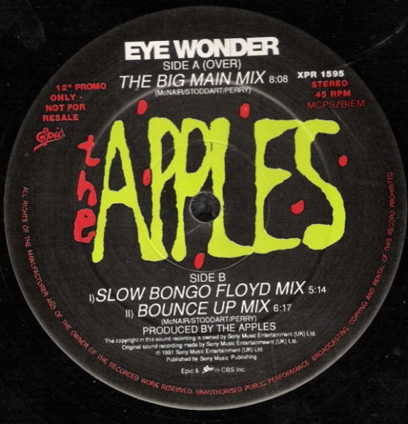 The Apples - Eye Wonder | Epic (XPR 1595)