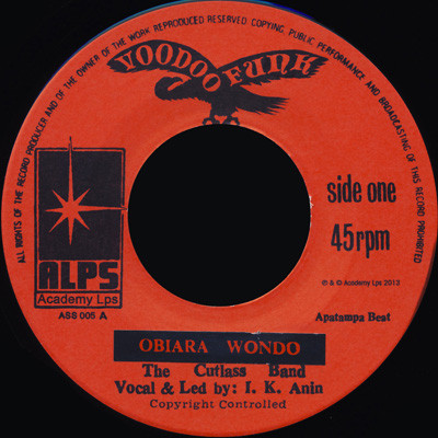 The Cutlass Dance Band - Obiara Wondo / Dont Commot Me | Academy Lps (ASS-005) - 2