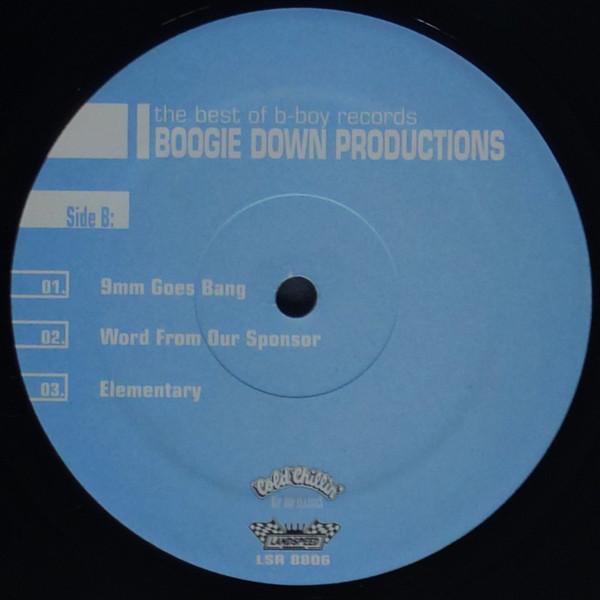 Boogie Down Productions - The Best Of B-Boy Records | Landspeed Records (LSR 8806) - 4