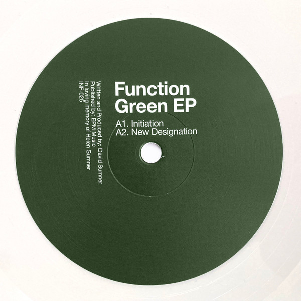 Function - Green EP | Infrastructure New York (INF-025) - main Function - Green EP | Infrastructure New York (INF-025) - main