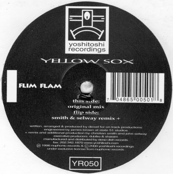 Yellow Sox - Flim Flam (Remixes) | Yoshitoshi Recordings (YR050) - 3 Yellow Sox - Flim Flam (Remixes) | Yoshitoshi Recordings (YR050) - 3