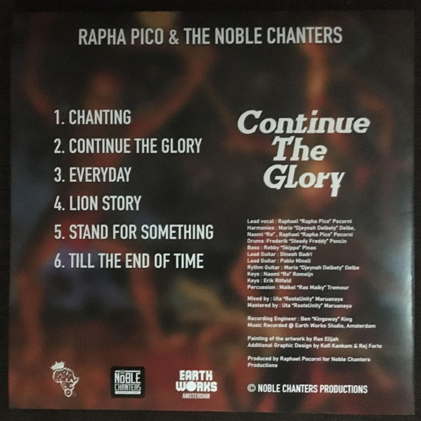Rapha Pico & The Noble Chanters - Continue The Glory | Noble Chanters Productions (NCP001) - 2